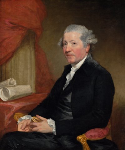 Portrait of Sir Joshua Reynolds by Gilbert Stuart